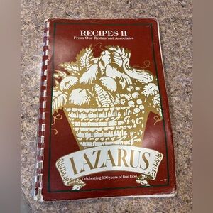 Lazarus Recipes II Cookbook